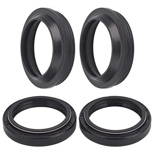 AHL 41 * 53 * 10.5mm Retenes para horquillas Sello de Aceite y Guardapolvo para Kawasaki Z750 (EURO) 2004-2012/ZR750 (ZR-7) 2000/ZX600 (ZX-6R) 1995-2004/ZX750 Ninja ZX-7 1993-1995