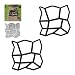Produktbild Relaxdays 2 x Pflasterform 9 Kammern, HBT: 3,5 x 35 x 35 cm, Pflastersteine streichen, Garten Trittsteine, Beton Gießform, schwarz
