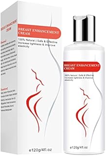 Breast Enhancement Cream, Breast Enlargement Clinically Proven for Bigger Fuller Breasts Firms Plumps Lifts your Boobs Natural Enhancer Alternative to Surgery for Women