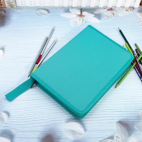 Image of YOUNGCOL 72 Slots Colored Pencil Case Pencil Holder Color pencil organizer Storage (Green)