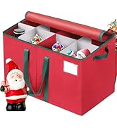 EverMerry Nutcracker Storage Containers and Figurine Collectibles Storage Box， Large Ornament Sto...