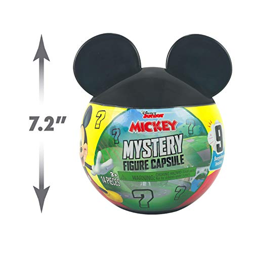 Disney Junior Mickey Mouse Mystery Figure Capsule, 9 Pieces Inside, Amazon Exclusive, By Just Play #TOP2