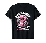 guantone da boxe rosa warrior breast cancer awareness maglietta