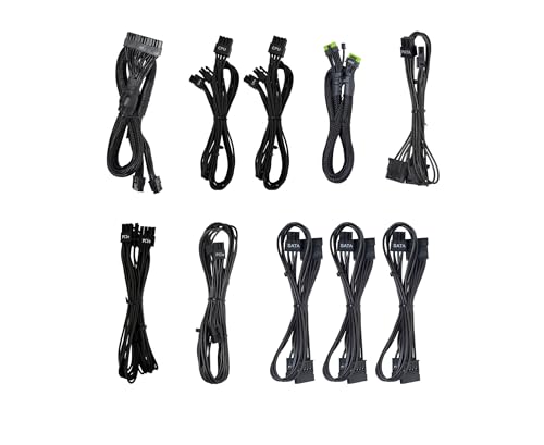 Alimentatore Asrock PG-750G, PSU,750W, 80 Plus Gold/A, 135 mm, modulare, PCI-E 5.1 (12+4pin) x1, PCI-E (6+2 Pin) x3, SATA (5 Pin) x9 - Alimentatore - Immagine 4