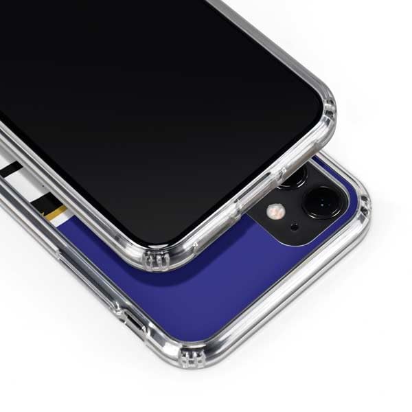 Skinit Clear Phone Case Compatible with iPhone 11 - Officially Licensed NFL Baltimore Ravens Large Logo Design