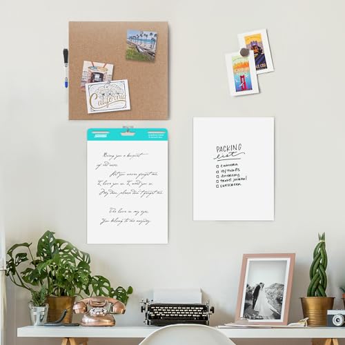 image for SHARBDA Sticky Easel Pads,Letter-Size,8.5 x 11 inches,Small Chart Pape