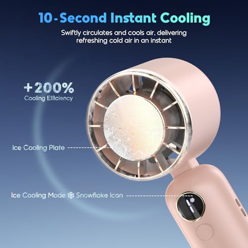 Portable-Handheld-Fan-Powerful-Hand-Held-Mini-Fan-3-Speed-USB-Rechargeable-5000mAh-Battery-Operated-Fan-LED-Display-Cooling-Personal-Fan-Gifts-for-Women-Men-Travel-Camping-Outdoor