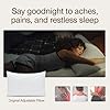 Coop Home Goods Original Adjustable Pillow, King Size Bed Pillows for Sleeping, Cross Cut Memory Foam Pillows - Medium Firm Back, Stomach and Side Sleeper Pillow, CertiPUR-US/GREENGUARD Gold #3