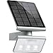 Produktbild Steinel Solar-Außenleuchte XSolar L-S silber, 140° Bewegungsmelder, 8 m Reichweite, für Garten, Terrasse und Hauswand, 18.9 x 18.65 x 29.8 cm
