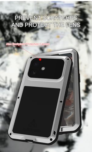 Coque iPhone 17 verte de qualité militaire blindée en aluminium LOVE MEI - 4