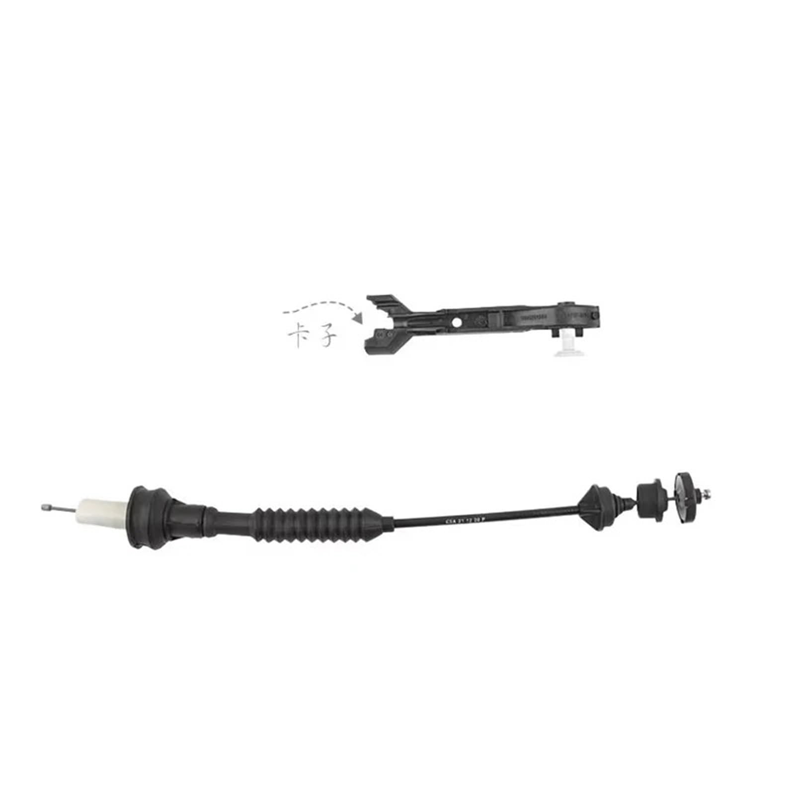 Kit frizione completa 2150 EC 2150 CK 212830 Adatto per Peugeot 206CC 207 Cavo frizione Adatto per Citroen C2 Funzionamento, cambio manuale 9686559280(212830 and 2150EC)