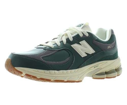 New Balance 2002 GS Boys Shoes Size 7, Color: Green/Beige