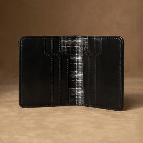 Image of Theater 1705 Men's Wallet | Slim Faux Leather Bi-Fold Wallet for Men with Multiple Card Slots & Cash Compartments | Everyday Minimal Wallet