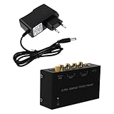 Preamplificatore per giradischi: molto utile, dal design semplice e dalla fattura raffinata, comodo per sostituire il preamplificatore del giradischi .
