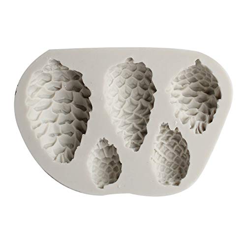 HOMESA - Sugarcraft Pine cones Nuts Silicone mold fondant mold Pine nuts cake decorating tools chocolate mold