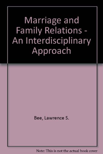 Marriage and Family Relations B000LA7K3Y Book Cover