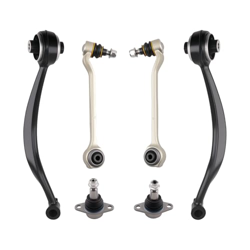 maXpeedingrods 6Pc Front Upper Lower Control Arm w/Ball Joint Assembly for BMW X3 2011-2017 X4 2015-2018, CMS101250 CMS101251 CMS101252 CMS101253 Direct Replacement Front Suspension Kit