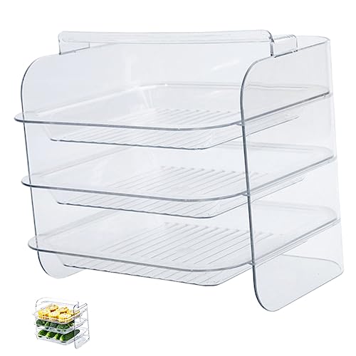 AUTSUPPL Food Tray Rack Dish Rack Hot Pot Dishes Holder Kitchen Holder Efficient Storage Easy to Clean