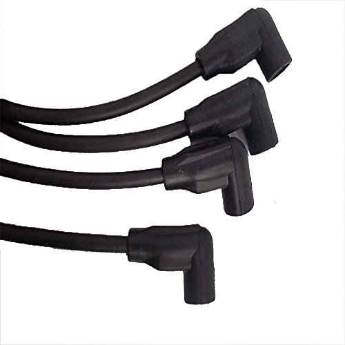 R1813 New Universal Spark Plug Wire Set (4 Cyl.) Solid Copper Wire Core