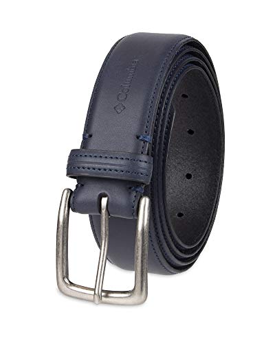 Columbia Men's Casual Leather Belt -Trinity Style for Jeans Khakis Dress Leather Strap