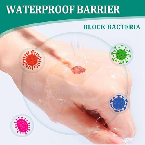 Image of Hydrocolloid Roll, Hydrocolloid Tape, 5 cmx150 cm Waterproof Skin Patch Tape, Cut-to-Size, Self-Adhesive Skinfriendly Hydrocolloid Tape Patches Pads
