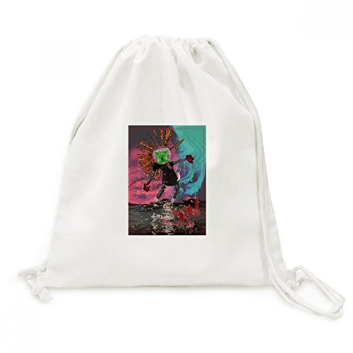 Sac à dos en toile DIYthinker l'accessoire art abstrait pour vos sorties