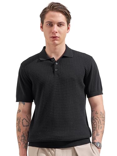 Image of Highlander Men's Polo Tshirt | Flat Knit | Regular Fit | Polo T-Shirt for Man