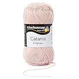 Das pflegeleichte Garn im Rundknäuel mit einer Lauflänge von ca. 125m/50g Knäuel eignet sich zum Stricken & Häkeln und für eine Nadelstärke von 2,5-3,5mm / Wolle in bunten Farben erhältlich