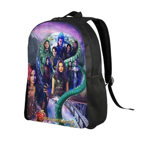 Desc-endants 3 Backpack, 17 Inch Large Capacity Sports Backpack, Cute and Lightweight2