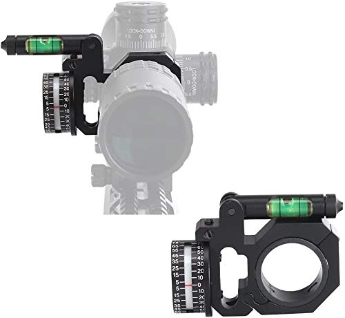 WestHunter Angle Cosine Indicator with Bubble Level,1\"/30mm Tube Hunting Rifle Scope Mounts,Precision Shooting Optics Accessories, 2 Pcs - Thumbnail 3
