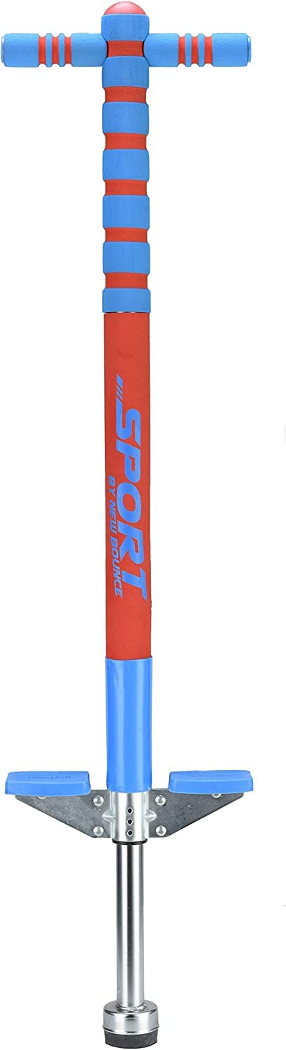 New Bounce Pogo Stick for Kids - Pogo Sticks, 40 to 80 Lbs - Sport Edition, Quality, Easy Grip, PogoStick for Hours of Wholesome Fun