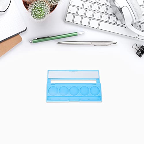 Beaupretty Eyeshadow Pallets Sample Containers 3 Pieces Convenient Cosmetics Storage Case Multi-Grid Cosmetics Sub Package Case Empty Eyeshadow Makeup Box Cosmetics Eyeshadow Pallets Makeup Pallet #TOP3