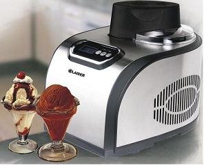 Klaiser W40 Turbine à Glaces professionnelle Puissance 150 W Avec Livre de 62 Recettes