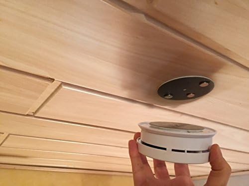 Miniatura 7 de meioro Herramienta de instalación de detector de humo magnético, fijación rápida y fácil, kit de montaje en techo para alarma de humo de Ø 2.756 in,