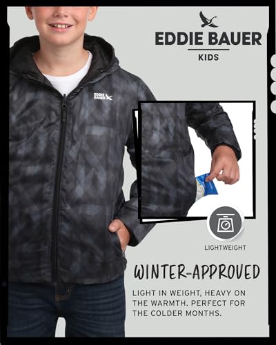 Eddie Bauer Kids' Reversible Jacket - Weather Resistant Quilted Down Coat for Boys and Girls (3-20)4