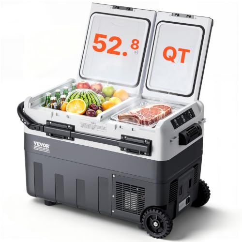 VEVOR 50L Dual Zone Fridge