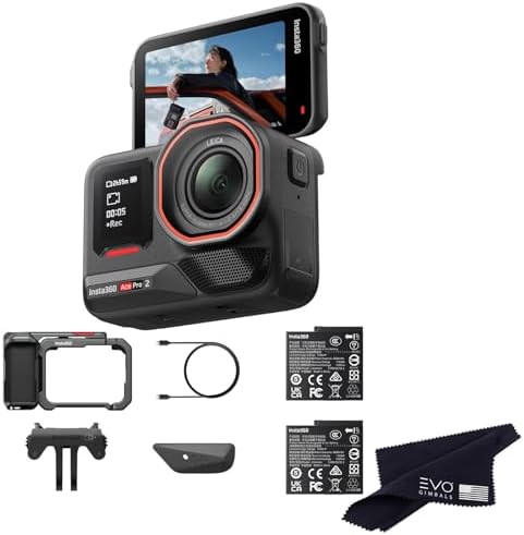 Insta360 Ace Pro 2 Dual Battery Xplorer Bundle - 8K Waterproof Ac...