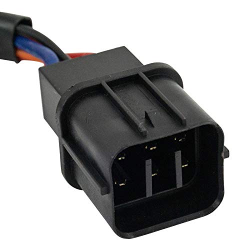 Image of TRQ Front Driver Side Power Window Motor and Regulator Assembly Power One Touch Anti Pinch Compatible with 2006-2014 Honda Ridgeline