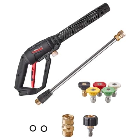 Pressure Washer Gun with Power Wash Extension Wand Cover