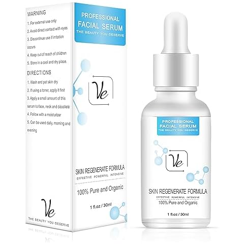 Vitamin E Serum for Face(Tocopherol) - Brightening and Moisturizing with 20% Vitamin E,Vitamin C - Reduces Dryness, Aging, Dark Spots, Fine Lines, and Wrinkles - For Face, Neck, and Chest - 1 fl oz Cover