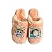 Y-PLAND Anime One Piece Baumwollpantoffeln, Cartoon Persönlichkeit niedlichen Haus Hausschuhe, Paar Stil warme Hausschuhe-Rosa_EU43-44