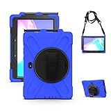 【Support rotatif】L'étui dispose d'un support rotatif intégré avec un design pliable, vous permettant de régler l'angle de vue pour un confort et une commodité optimaux, parfait pour regarder des vidéos ou travailler sur votre tablette.