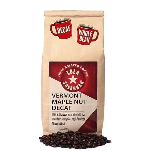 Lola Savannah Vermont Maple Nut Café Descafeinado en Grano 2lb miniatura 1