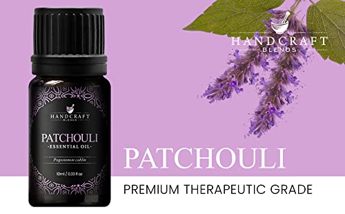 Handcraft Patchouli Essential Oil - 100% Pure And Natural - Premium Therapeutic Essential Oil For Diffuser And Aromatherapy - 0.33 Fl Oz - Pack Of 2 #TOP2