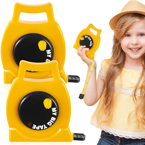 Pack de 2 Cintas Métricas Retráctiles para Niños miniatura 1