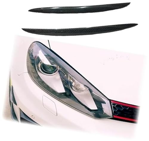 Lampe phare sourcil voiture pour avant Golf 6 MK6 GTI GTD GTE 2008-2012 paire