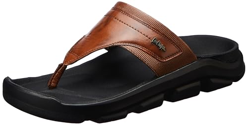 Image of Lee Cooper LC8695C Men's Genuine Leather Sandals | Sandals For Men | Cushioned Insole & Comfortable