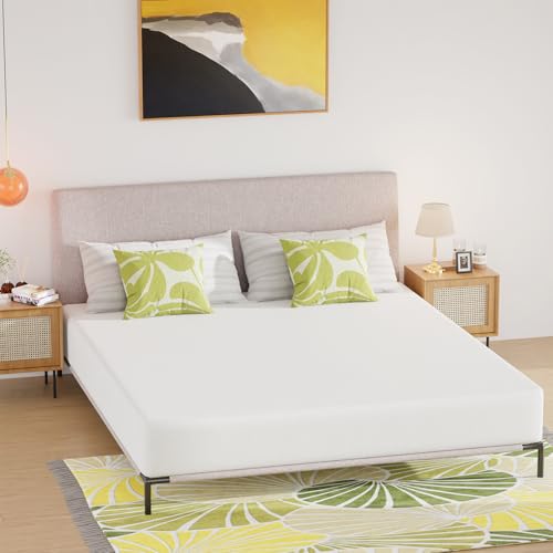 Image of PayLessHere | 10 Inch Cal King Mattress | Medium Firm Base Foam Mattress