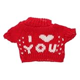 Créatif : idéal pour les amateurs de bricolage, ce pull permet de faire preuve de créativité, ce qui en fait un projet amusant et engageant, vêtements de noël pour poupées, accessoires pour animaux en peluche