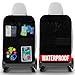 Todays Kids 2 Pack Kick Mats Back Seat Protector - Backseat Car Organizer for Kids, Car Storage Organizer, Back Seat Cars Organizers, Cars Organizers Backs Seats, Travel Accessories, 4 Pockets